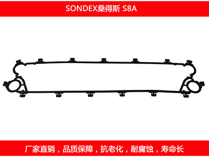 S8A plate heat exchanger gasket