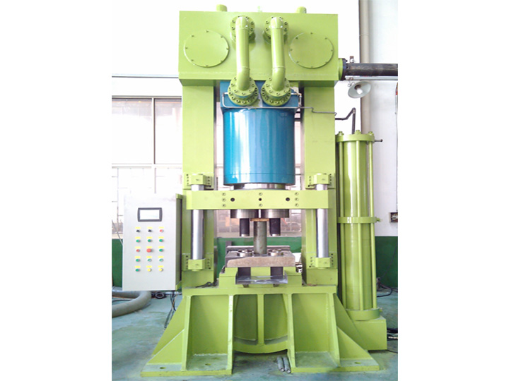 Wire winding powder forming hydraulic press